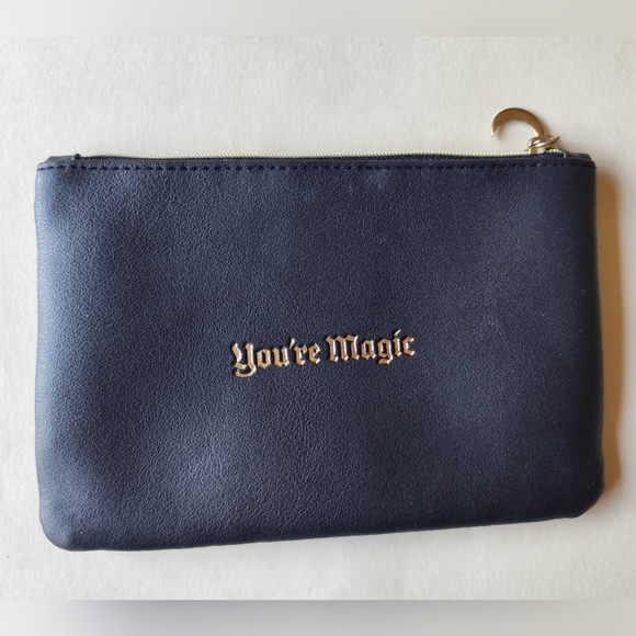 3/$25💙IPSY Glam Bag Black You're Magic Makeup Cosmetic BAG - Picture 2 of 5